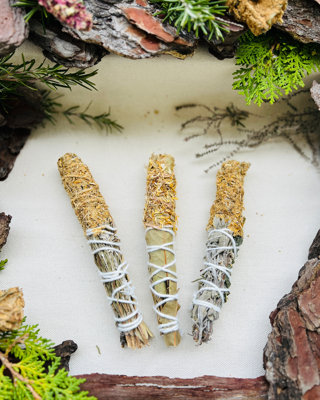 Sahúmo Potenciado de Caléndula ✨🌼