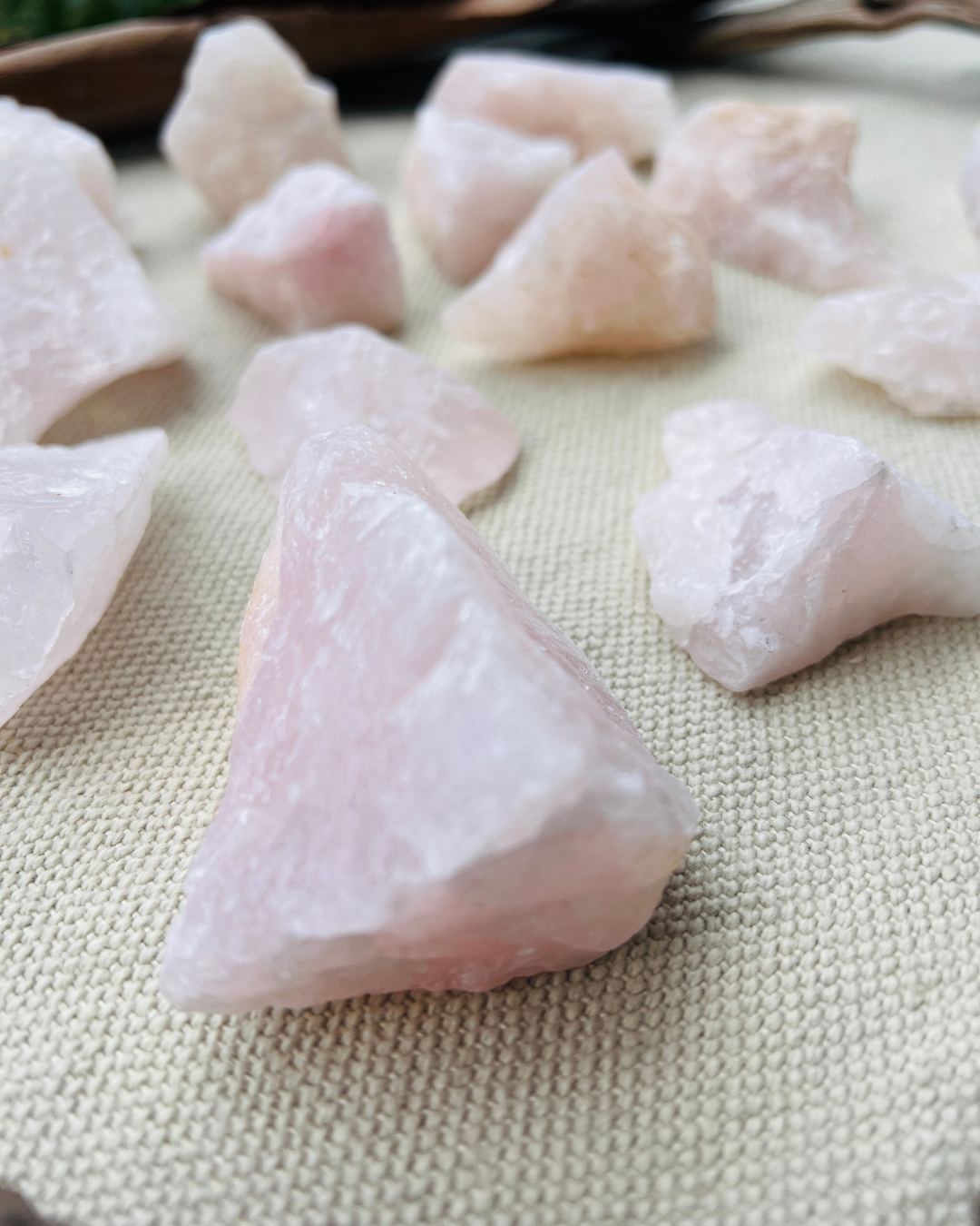 Cristal Mágico Cuarzo Rosa ✨