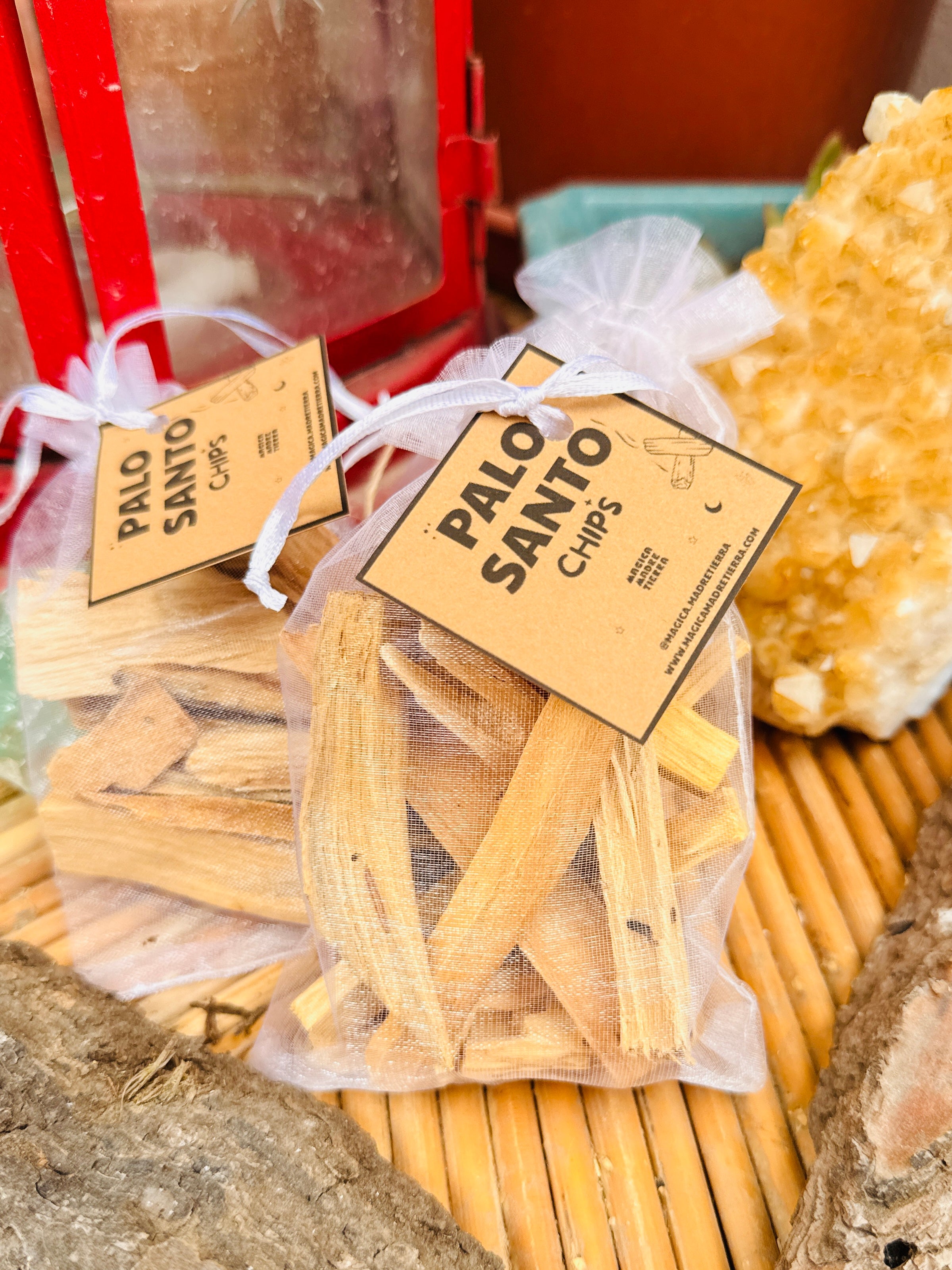 Palo Santo Chips – Limpieza Energética y Aromática