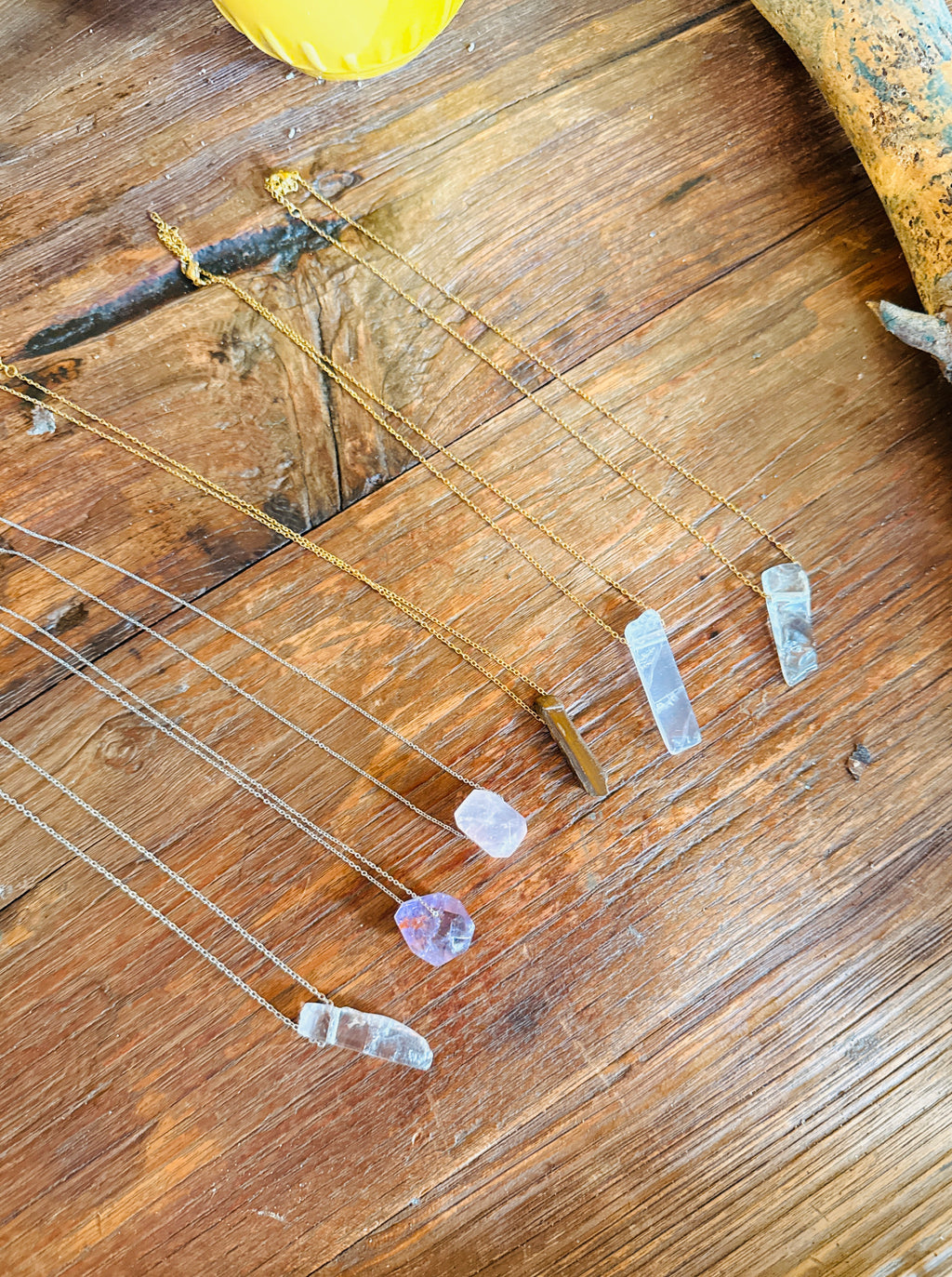 Collar Puntas de Cristal