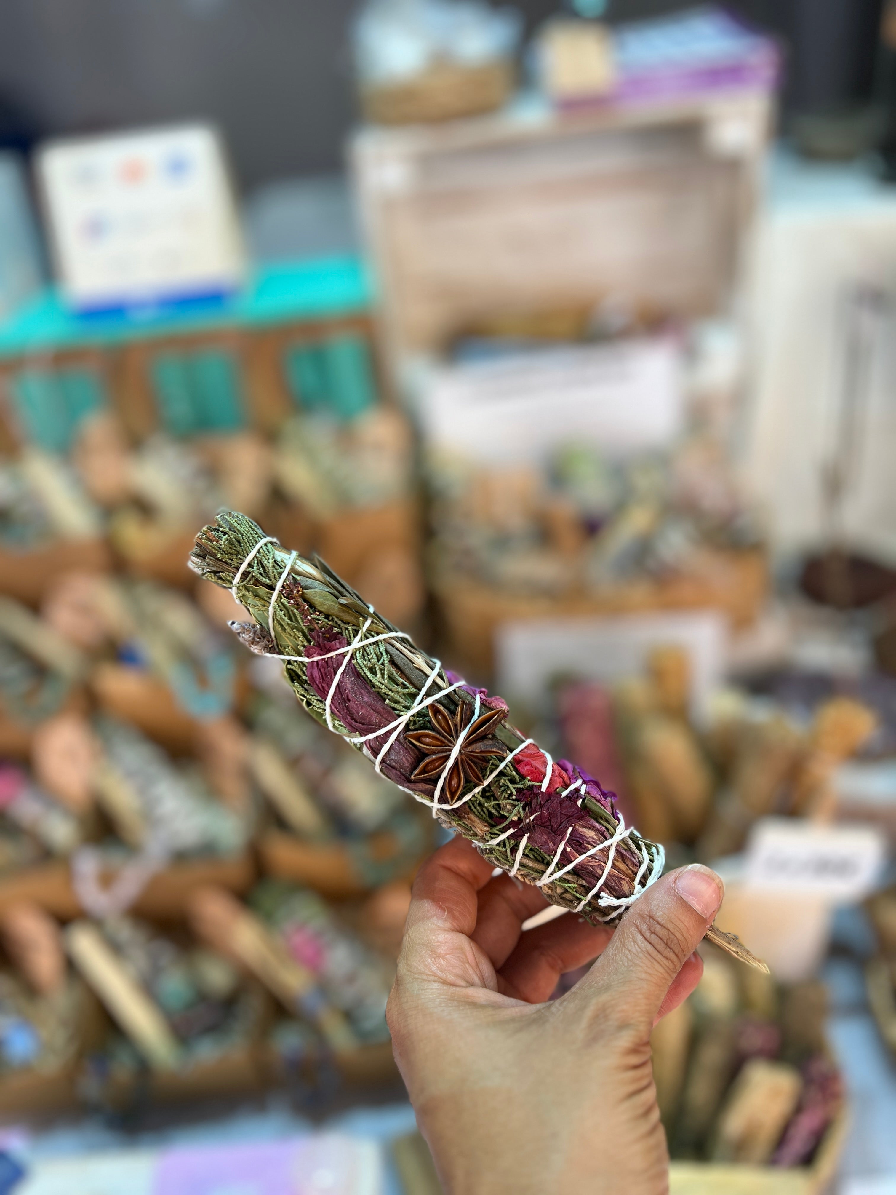 Sahúmo Artesanal con Hierbas Naturales de Ibiza