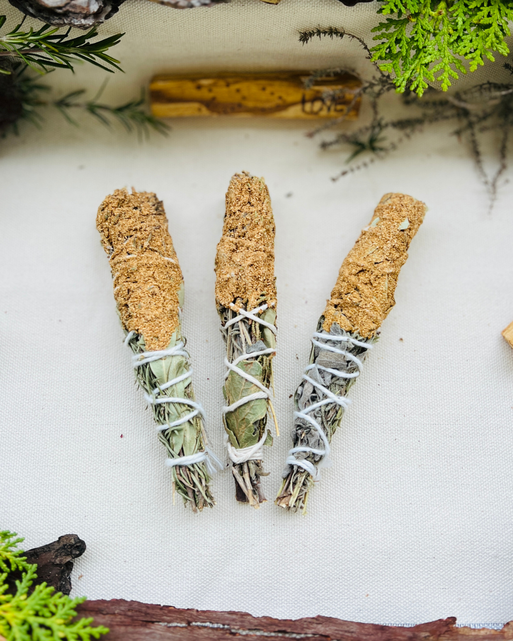 Sahumos con Palo Santo 🔥🌿