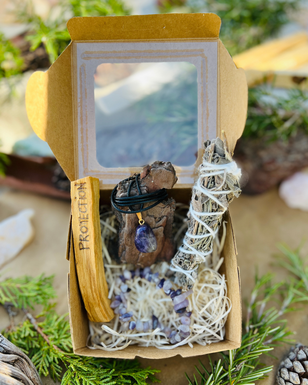 Kit Protección – Amatista para claridad, guía y resguardo 💜✨